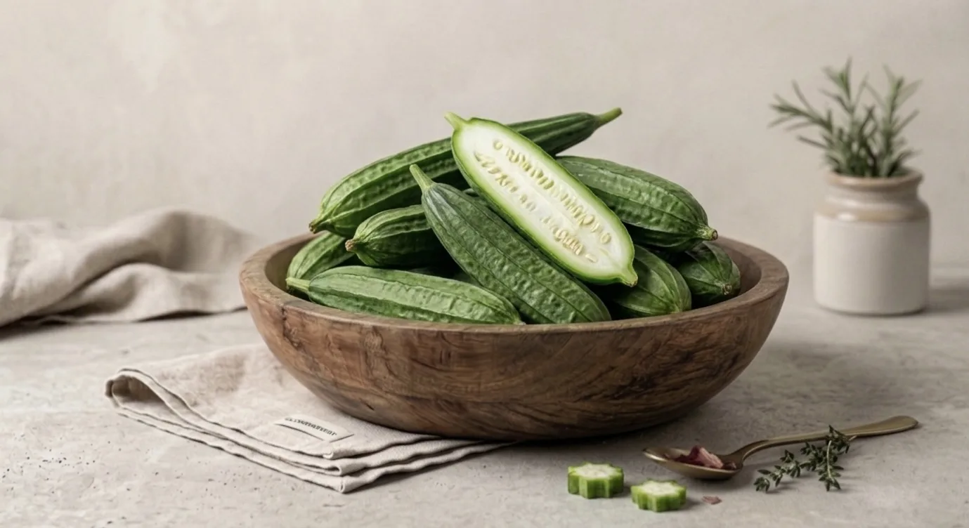 Fresh Indian Ridge Gourd